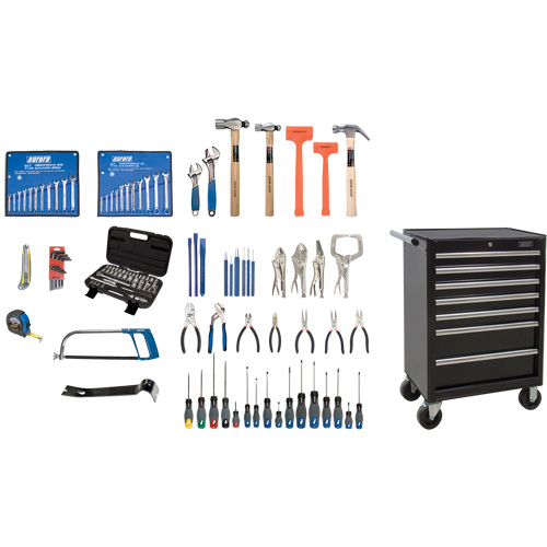 Ensemble d'outils interm&eacute;diaires avec coffre en acier, 112 morceaux PB Rental Co. Ltd.