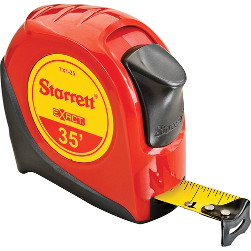 Ruban &agrave; mesurer de poche, 1" x 35', Marques de goujon 1/16" PB Rental Co. Ltd.