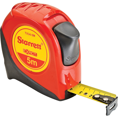 Ruban &agrave; mesurer, 19 mm x 5 m, Marques de goujon Millim&egrave;tres PB Rental Co. Ltd.