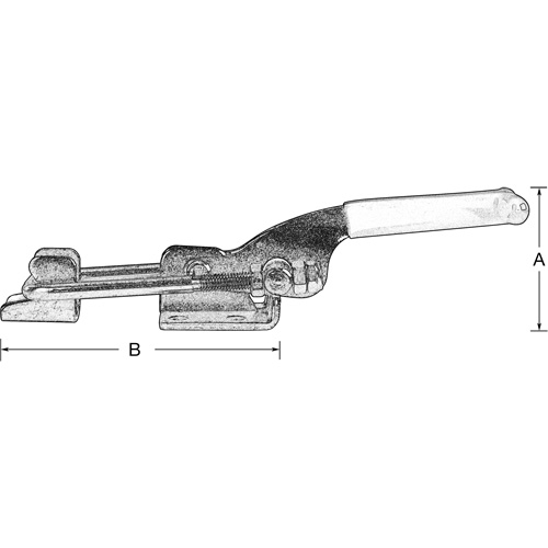 Crampons articul&eacute;s a/cliquet, Force de serrage 700 lb PB Rental Co. Ltd.