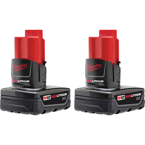 Blocs-piles M12 Redlithium, Lithium-ion, 12 V, 3 A PB Rental Co. Ltd.