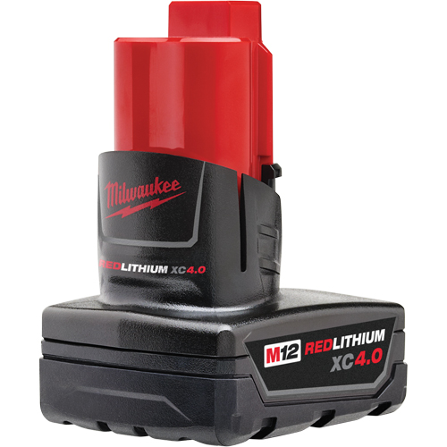 Bloc-piles M12 Redlithium 4.0, Lithium-ion, 12 V, 4 A PB Rental Co. Ltd.