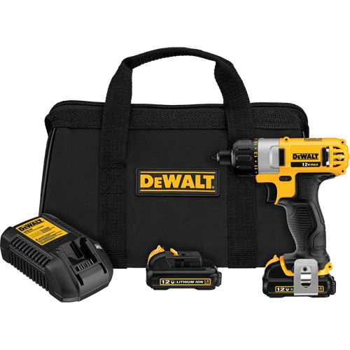 Max Screwdriver Kit, 1/4", 12 V, 160 UWO Max. Torque, Lithium-Ion Battery PB Rental Co. Ltd.