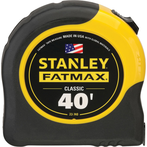 FatMax&reg; Tape Measure with BladeArmour&reg; Coating, 1-1/4" x 40', Imperial Graduations PB Rental Co. Ltd.