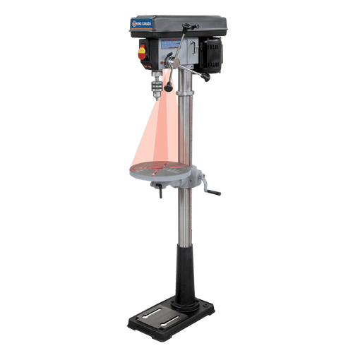Floor Drill Presses With Laser, 13", 5/8" Chuck, 3600 RPM PB Rental Co. Ltd.