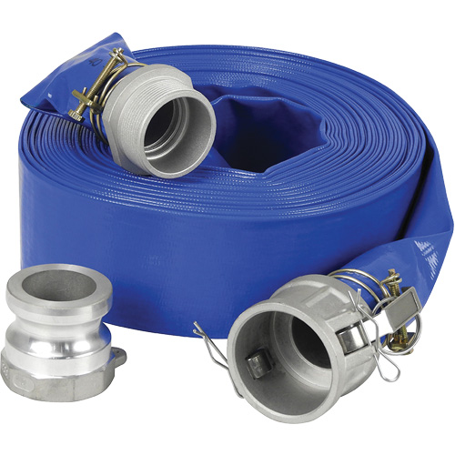 Lay-Flat Discharge Hose Kit for Water Pump, 3" x 600" PB Rental Co. Ltd.