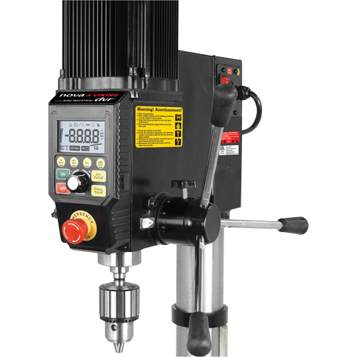 Nova Viking DVR Floor Model Drill Press, 16", 5/8" Chuck, 3000 RPM PB Rental Co. Ltd.