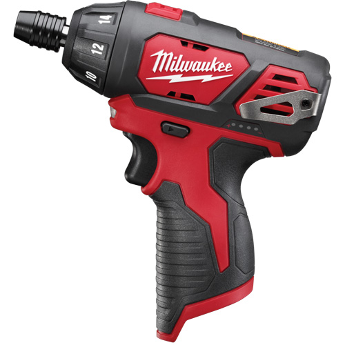 M12 Hex Screwdriver Kit, 1/4", 12 V, 175 in-lbs Max. Torque, Lithium-Ion Battery PB Rental Co. Ltd.