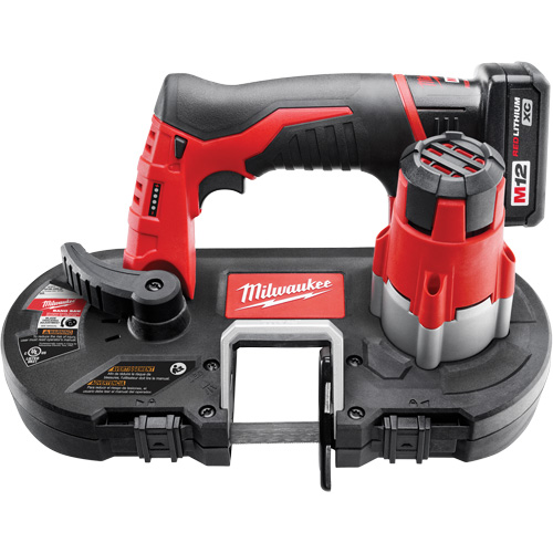 M12 Cordless Sub-Compact Band Saw Kit, 12 V, 1-5/8" Capacity PB Rental Co. Ltd.