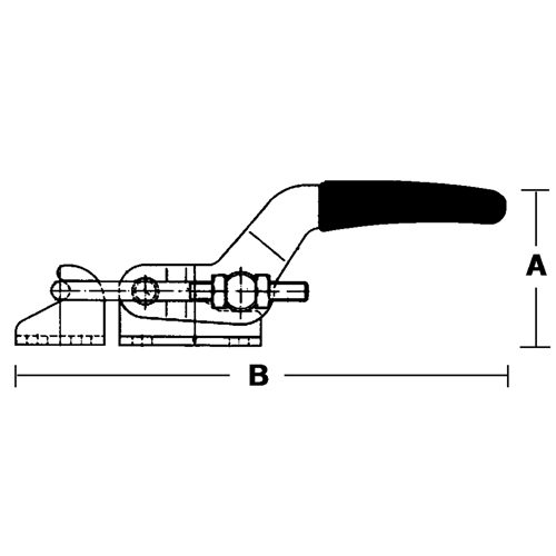 Crampons articul&eacute;s a/cliquet - S&eacute;rie 300, Force de serrage 360 lb PB Rental Co. Ltd.