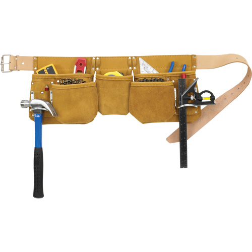 Journeyman's Carpenter Tool Belt, Leather, Tan PB Rental Co. Ltd.
