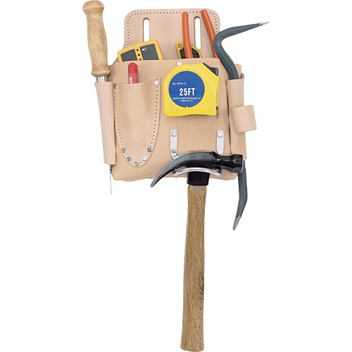 Poche pour outils de travail des cloisons s&egrave;ches, Porte-outil, Cuir, 7 Poches PB Rental Co. Ltd.