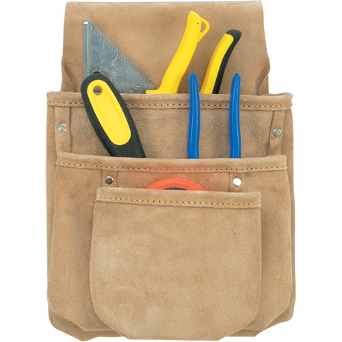 Poche pour outils de travail des cloisons s&egrave;ches, Porte-outil multiple, Cuir, 3 Poches PB Rental Co. Ltd.