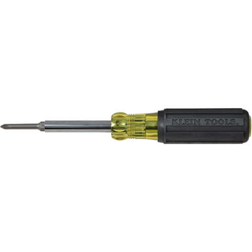 Extended-Reach Multi-Bit Screwdriver/Nut Driver, 9-1/10" L, Cushion Grip Handle PB Rental Co. Ltd.