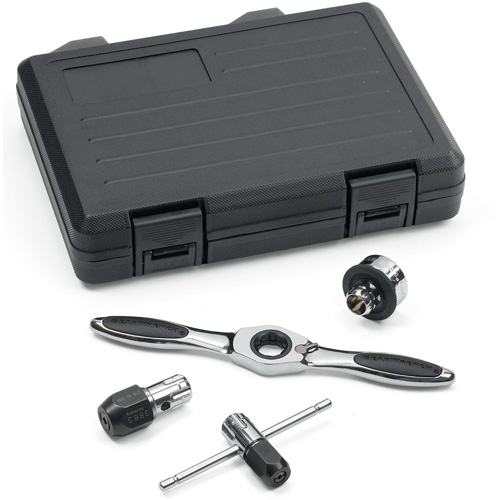 Jeu d'accessoires pour taraud &agrave; cliquet & tourne-fili&egrave;re , 5 Morceaux PB Rental Co. Ltd.