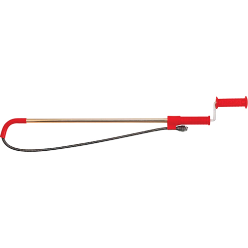 Toilet Auger No.K-6 DH with Head, Manual, Drop, 6' Cable Length PB Rental Co. Ltd.