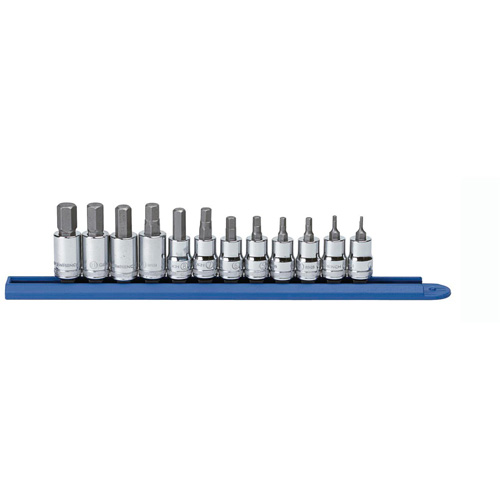 Jeu de douilles m&eacute;triques, Hexagonale, Prise 3/8", 12 mrcx PB Rental Co. Ltd.