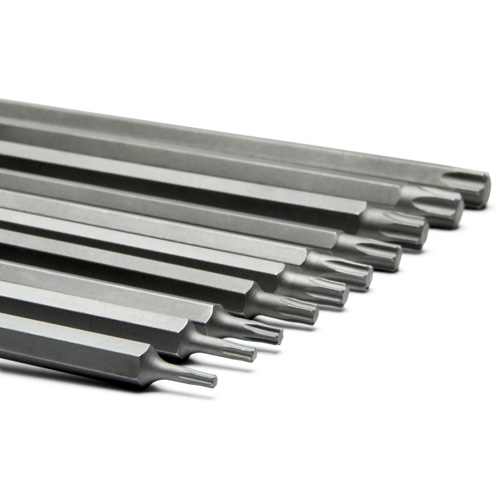 Jeu de douilles longues, Torx, Prise 1/4"/3/8", 10 mrcx PB Rental Co. Ltd.