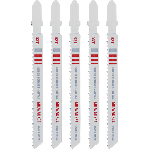 Lame de scie sauteuse, Bim&eacute;tal, Tige en T, 4" lo, 10 dents par pouce PB Rental Co. Ltd.