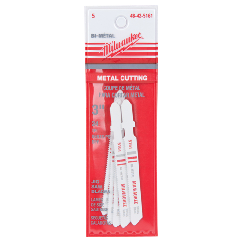 Lame de scie sauteuse, Bim&eacute;tal, Tige en T, 3" lo, 24 dents par pouce PB Rental Co. Ltd.