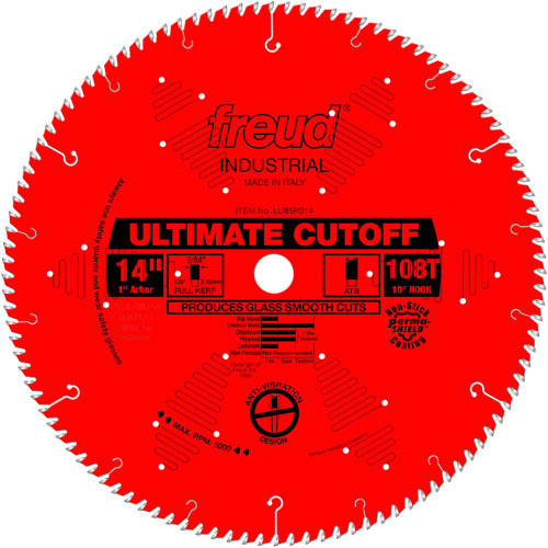 TCS Industrial Saw Blade - Crosscut & Finishing, 14", 108 Teeth, Wood Use PB Rental Co. Ltd.