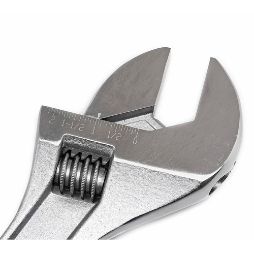Cl&eacute; &agrave; manche conique r&eacute;glable — emball&eacute; sur carte, 18" lo, la max. 2-1/16"/53 mm, Chrome/Poli PB Rental Co. Ltd.