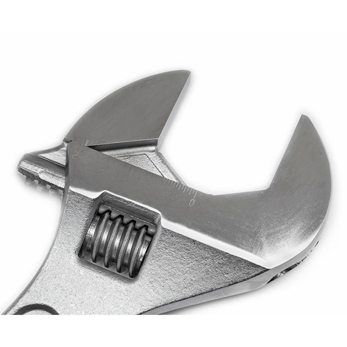 Adjustable Tapered Handle Wrench - Carded, 24" L, 2-7/16"/62 mm Max Width, Chrome/Polished PB Rental Co. Ltd.