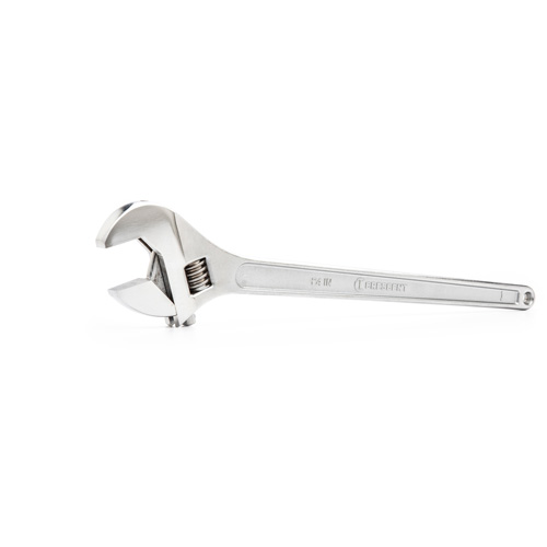 Adjustable Tapered Handle Wrench - Carded, 24" L, 2-7/16"/62 mm Max Width, Chrome/Polished PB Rental Co. Ltd.