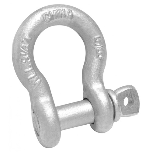 Manille &agrave; ancre, 1/4", Cheville &agrave; vis, Galvanis&eacute; &agrave; chaud PB Rental Co. Ltd.