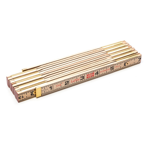 Folding Rule, 6' L, Wood, 1/16" Graduations PB Rental Co. Ltd.
