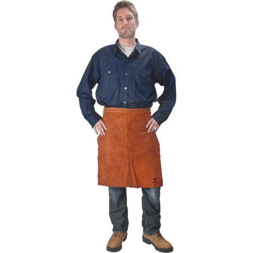 Tablier en cuir, Taille, 24" lo, Lava Brown PB Rental Co. Ltd.