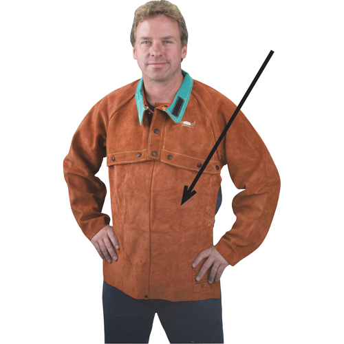 Tablier en cuir, 14" lo, Lava Brown PB Rental Co. Ltd.