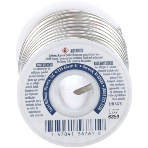 Silvabrite 100&reg; Solder, Lead-Free, 95.5% Tin 4% Copper 0.5% Silver, 0.125" Dia. PB Rental Co. Ltd.