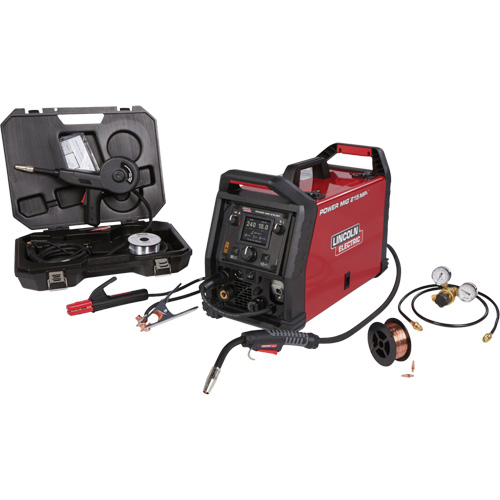 Soudeuse &agrave; proc&eacute;d&eacute; multiple POWER MIG 215 MPi One-Pak en aluminium, 120 V/230 V, 1 Ph, 60 Hz PB Rental Co. Ltd.