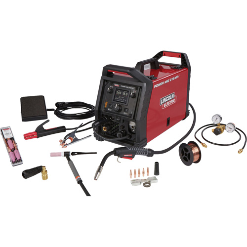 POWER MIG&reg; 215 MPi Multi-Process Welder TIG One-Pak&reg;, 120 V/230 V, 1 Ph, 60 Hz PB Rental Co. Ltd.