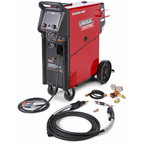Machine &agrave; souder multiproc&eacute;d&eacute;s POWER MIG 360MP, 208 V/230 V/460 V/575 V, 1 Ph, 50/60 Hz PB Rental Co. Ltd.