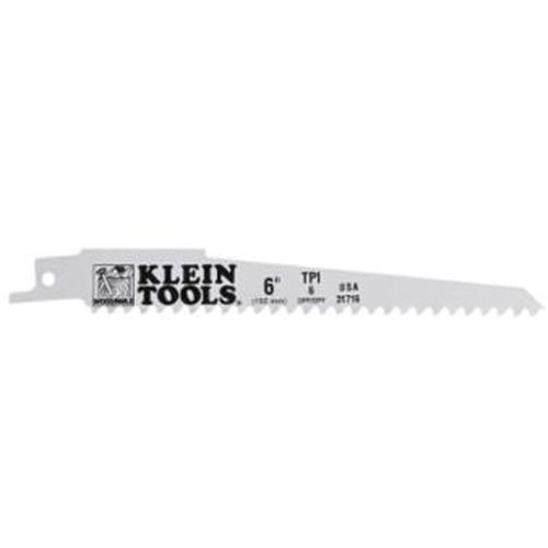 Reciprocating Saw Blades, Bi-Metal, 6 TPI, 6" L x 3/4" W PB Rental Co. Ltd.