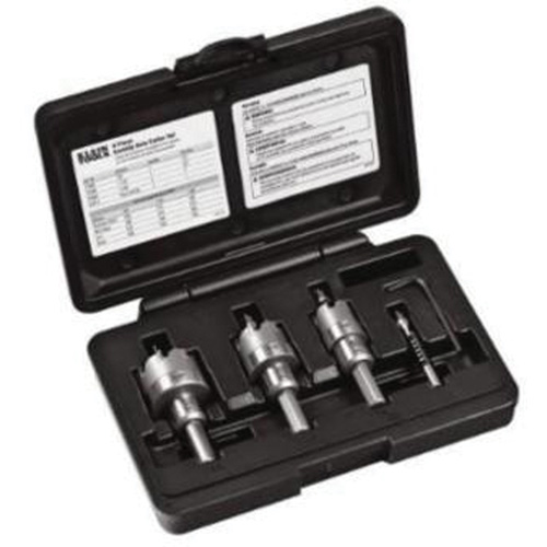 Carbide Hole Cutter Set with Heavy-Duty Carry Case, 4 Pieces PB Rental Co. Ltd.