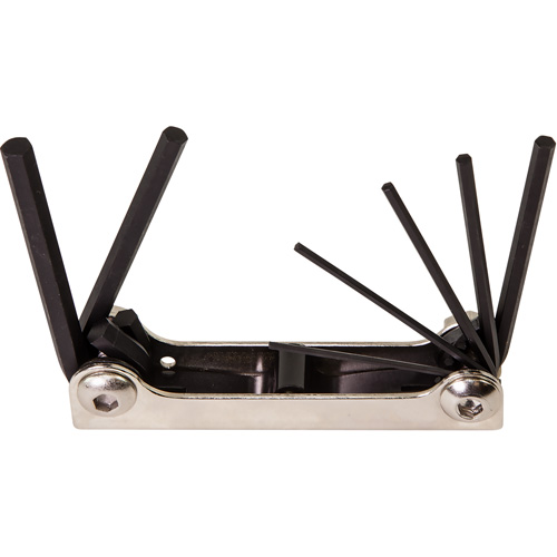Folding Hex Key Set, 7 Pcs., Metric PB Rental Co. Ltd.