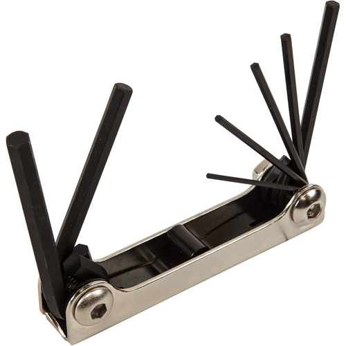 Folding Hex Key Set, 7 Pcs., Metric PB Rental Co. Ltd.