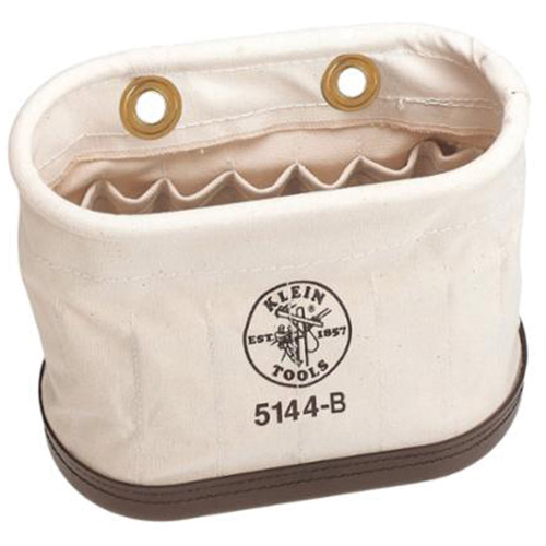 Aerial Oval Bucket, Canvas, 15 Pockets, Natural PB Rental Co. Ltd.