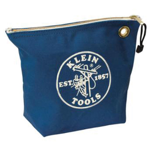 Zipper Tool Pouch, Canvas, 1 Pockets, Blue PB Rental Co. Ltd.