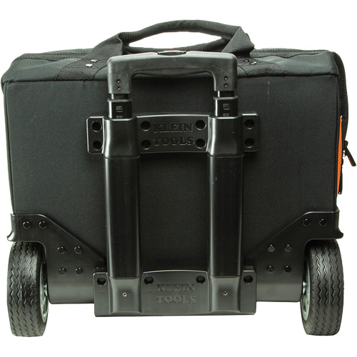 Tradesman Pro Rolling Tool Bag, Ballistic Polyester, 24 Pockets, Black/Orange PB Rental Co. Ltd.