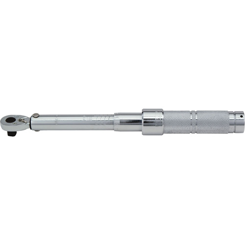 Ratcheting Head Micrometer Torque Wrench, Click, 1/2" Square Drive, 50 - 250 lbf. Ft PB Rental Co. Ltd.