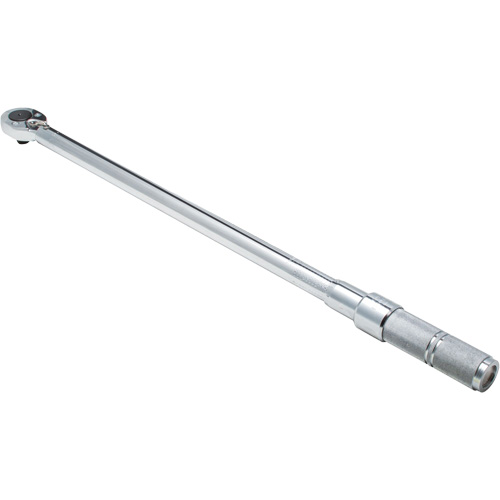 Ratcheting Head Micrometer Torque Wrench, Click, 1/2" Square Drive, 50 - 250 lbf. Ft PB Rental Co. Ltd.