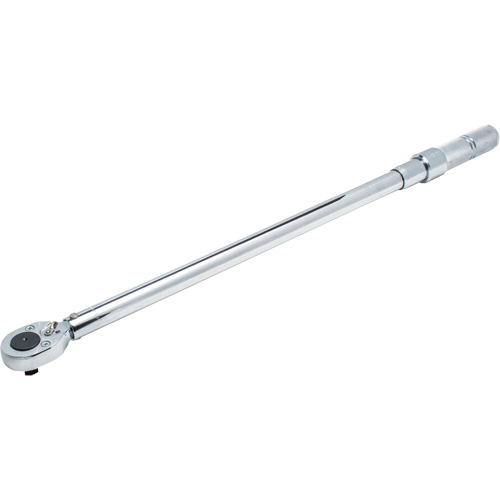 Ratcheting Head Micrometer Torque Wrench, Click, 1/2" Square Drive, 50 - 250 lbf. Ft PB Rental Co. Ltd.