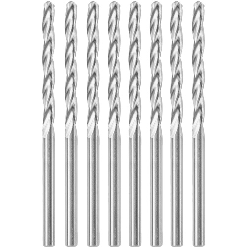 Foret spiral&eacute; &agrave; pointe standard 8 mcx d'un diam&egrave;tre de 1/8", 1/8", Cannelure 1" PB Rental Co. Ltd.