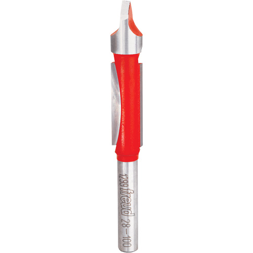 Router Bit - Panel Pilot Bit, 3/8" Dia., 1" H, 3" L, 1/4" Shank PB Rental Co. Ltd.