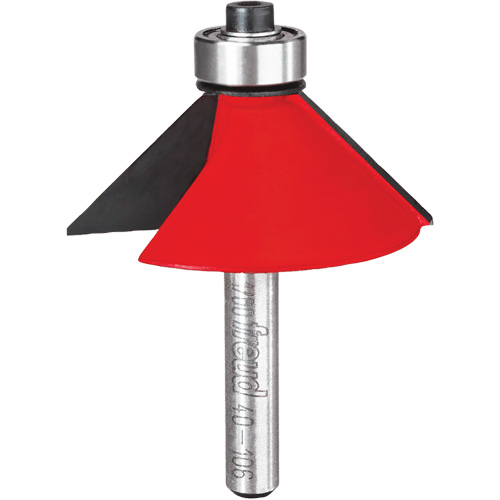 Router Bit - Chamfer Bit, 1-3/4" Dia., 1/4" Shank PB Rental Co. Ltd.