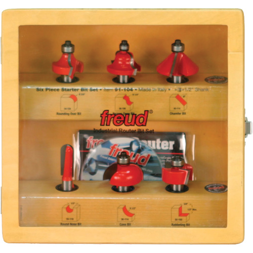 Starter Router Bit Set with 1/2" Shanks PB Rental Co. Ltd.